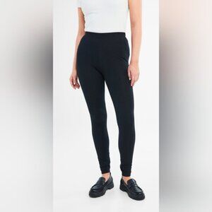 Fabletics Stretch Minimalist Lounge Business Casual Zip Ankle Pants 1X